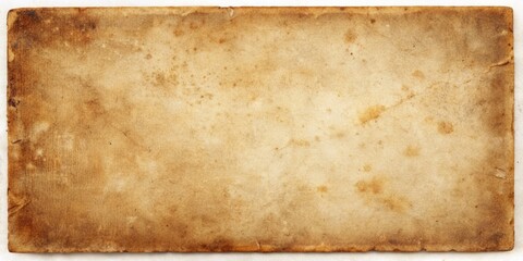 Weathered old photo paper texture with dusty aging effect, distressed grainy overlay, and vintage aesthetic, perfect for adding nostalgic charm to modern digital designs.