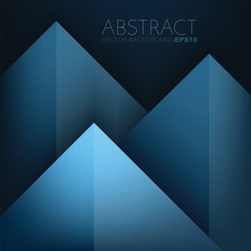 graphic geometric triangle overlap vector layer background for text and message design