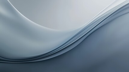 Canvas Print - Minimalist Gray Gradient Wallpaper. A smooth transition from light to dark gray. Grey Gradient Wallpaper.