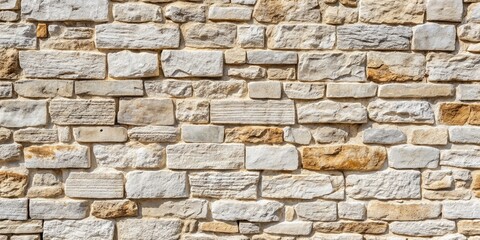 Weathered white stone wall texture exhibiting subtle cracks and gentlecolor gradations, providing a rustic, aged background for various design and creative projects.