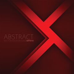 Poster - graphic geometric triangle overlap vector layer background for text and message design
