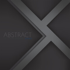 Poster - graphic geometric triangle overlap vector layer background for text and message design
