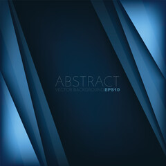 Poster - graphic geometric triangle overlap vector layer background for text and message design
