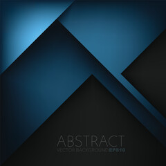Poster - graphic geometric triangle overlap vector layer background for text and message design
