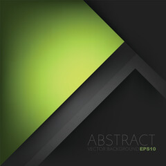 Poster - graphic geometric triangle overlap vector layer background for text and message design
