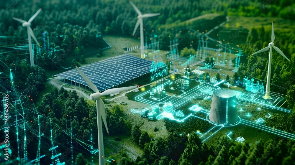 Smart Grid Control Center Monitoring and Optimizing Renewable Energy ...