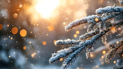 Aufkleber - Hintergrund - Winter - Weihnachten