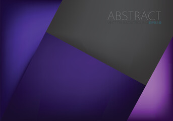 Poster - graphic geometric triangle overlap vector layer background for text and message design
