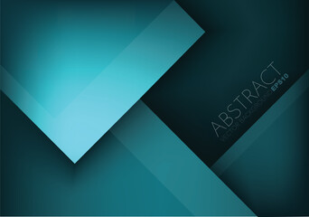 Poster - graphic geometric triangle overlap vector layer background for text and message design

