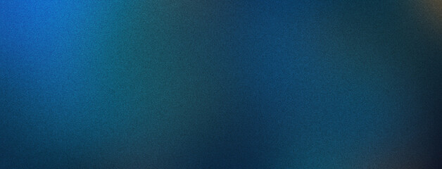 Wall Mural - deep blue colors gradient background with a grainy texture
