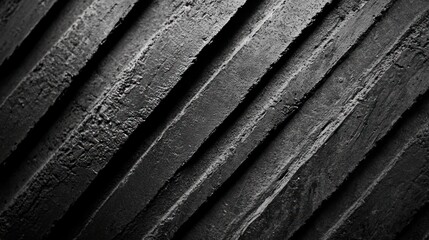 Poster - Abstract monochrome background with high contrast lines and textures Close-up photo with clean background