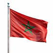 © candy - moroco flag isolated