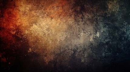 Poster - Grunge abstract background with distressed textures and dark hues Close-up photo with clean background