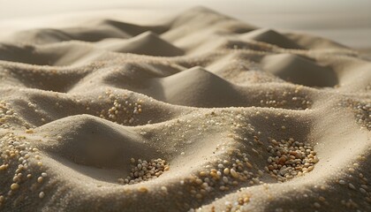 tranquil raked sandpit creating a soothing atmosphere and serene environment for relaxation