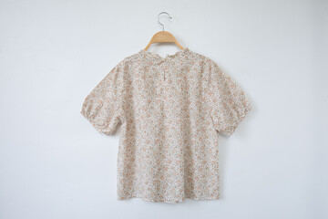 Sticker - Summer Blouse on white background.