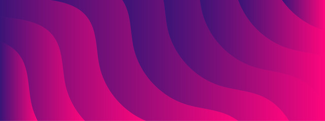 Poster - Abstract Curved Wave Gradient in vibrant colorful Modern Vector Illustration with Flowing Lines and Bold Color Transitions for Digital Art, Backgrounds, and Graphic Design Project