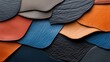 © cloud7days - Surreal vision of leather surface morphing, revealing vibrant colors and textures.