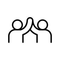 Fototapete - Teamwork icon