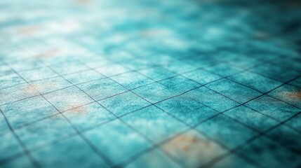 Abstract Blue Grid Pattern Texture Background