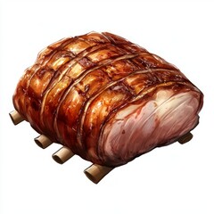 Wall Mural - smoked pork