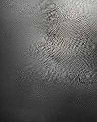 Canvas Print - Subtle mesh texture with metallic gray to silver gradient