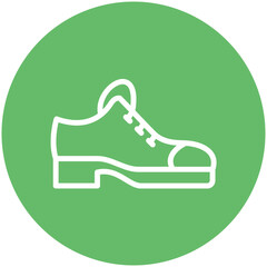 Sticker - Shoes vector icon illustration of Fashion Ecommerce iconset.