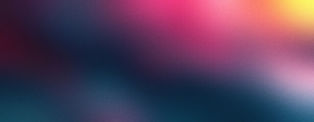 Canvas Print - magenta color gradient background with a grainy texture