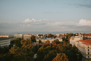 view of the city