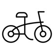 © designing ocean - Foldable Bicycle icon style