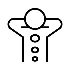 Hot stone massage icon