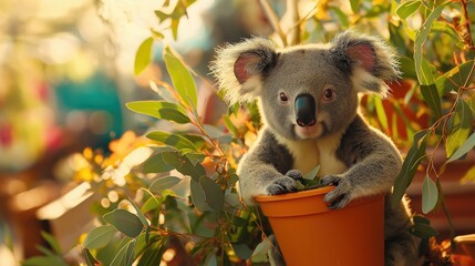 Koala Tree Planter Fun