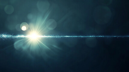 Wall Mural - lens flares for photography and anamorphic lens flare