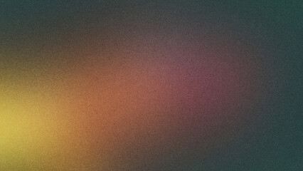Canvas Print - multicolored gradient background with a grainy texture