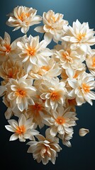 Wall Mural - bouquet of white flowers