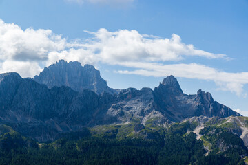 View from hiking near Cristallo mountain - Italy