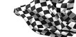 © vegefox.com - The checkered flag waves in the air signaling the end of the race