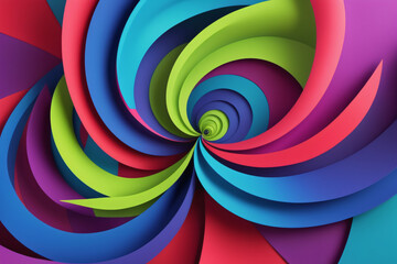 Wall Mural - abstract colorful background