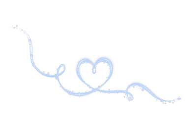 Wall Mural - Festive design element, brush stroke, ornament, wedding invitation frame, sprinkle heart, heart overlay png, valentine's day, love heart, love.