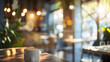 © Mahemud - Abstract blur of a coffee shop or caf� interior for background use