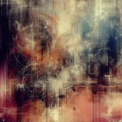 Wall Mural - abstract grunge background