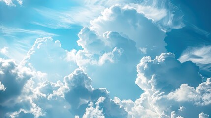 The height and structure of clouds are key indicators of atmospheric stability.