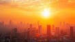 The rise in global temperatures contributes to the increased frequency and intensity of heatwaves.
