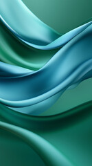 Abstract  blue and green waves  hd phone wallpaper