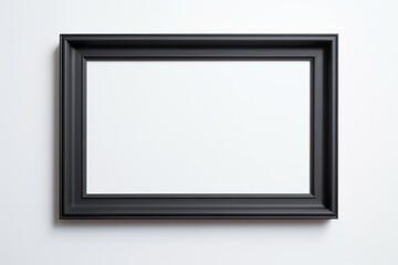 Canvas Print - Minimal dark grey backgrounds frame white.