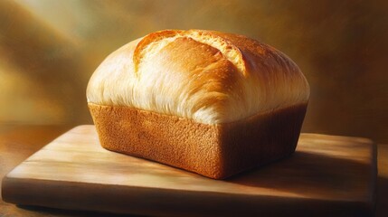 Freshly Baked Loaf of Bread