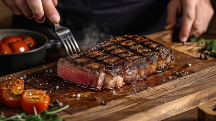 Wall Mural - Juicy Steak