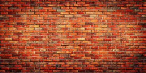Fototapete - Abstract red brick wall texture with grunge effect , background, wallpaper, design, interior, rough, urban, vintage