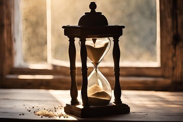 sand glass clock 