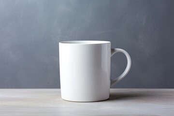 Canvas Print - Mug porcelain coffee drink.