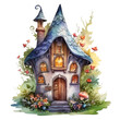 © LekoArt  - The Evil Witch's House illustration